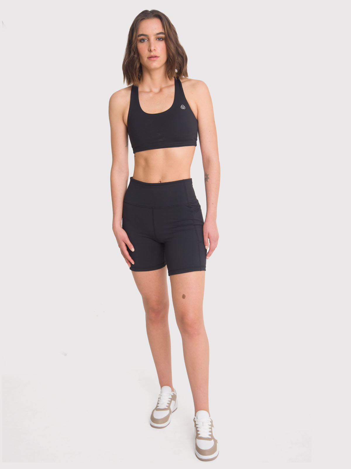 CALZA MUJER SHORT LEGG ROSE